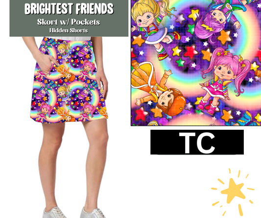 Brightest Friends Skort