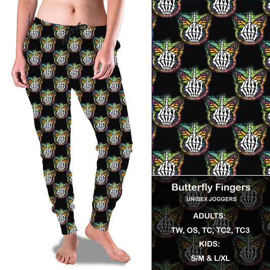 Butterfly Fingers - Full & Capri Joggers Preorder Closes 6/14 eta Late July