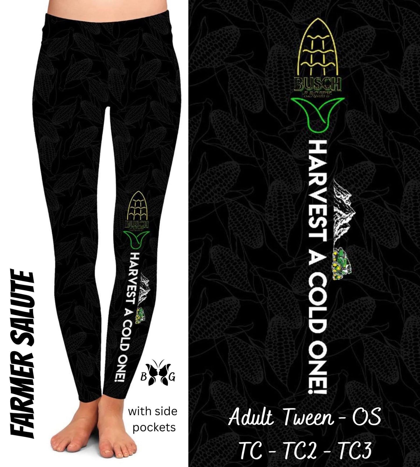 Farmer Salute - Leggings with Pockets