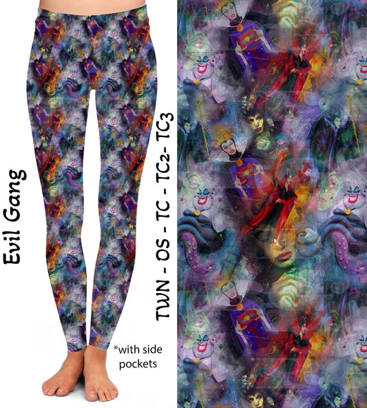 Evil Gang - Leggings with Pockets