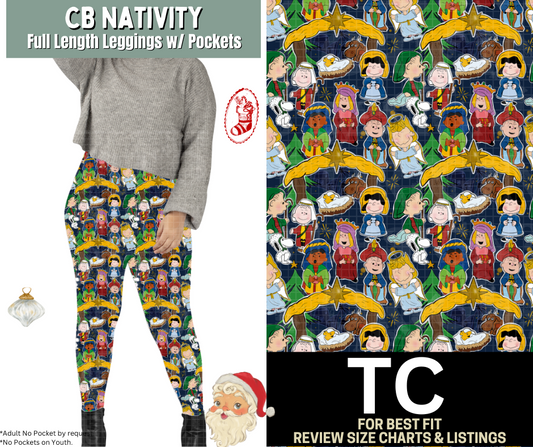 CB Nativity Full Length Leggings w/ Pockets
