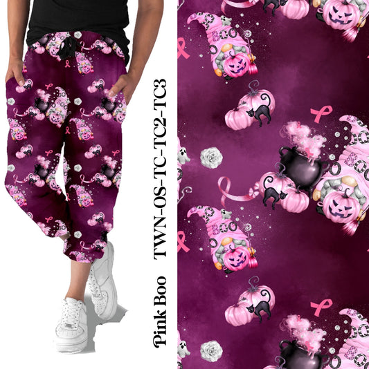 Pink Boo - Capri Joggers