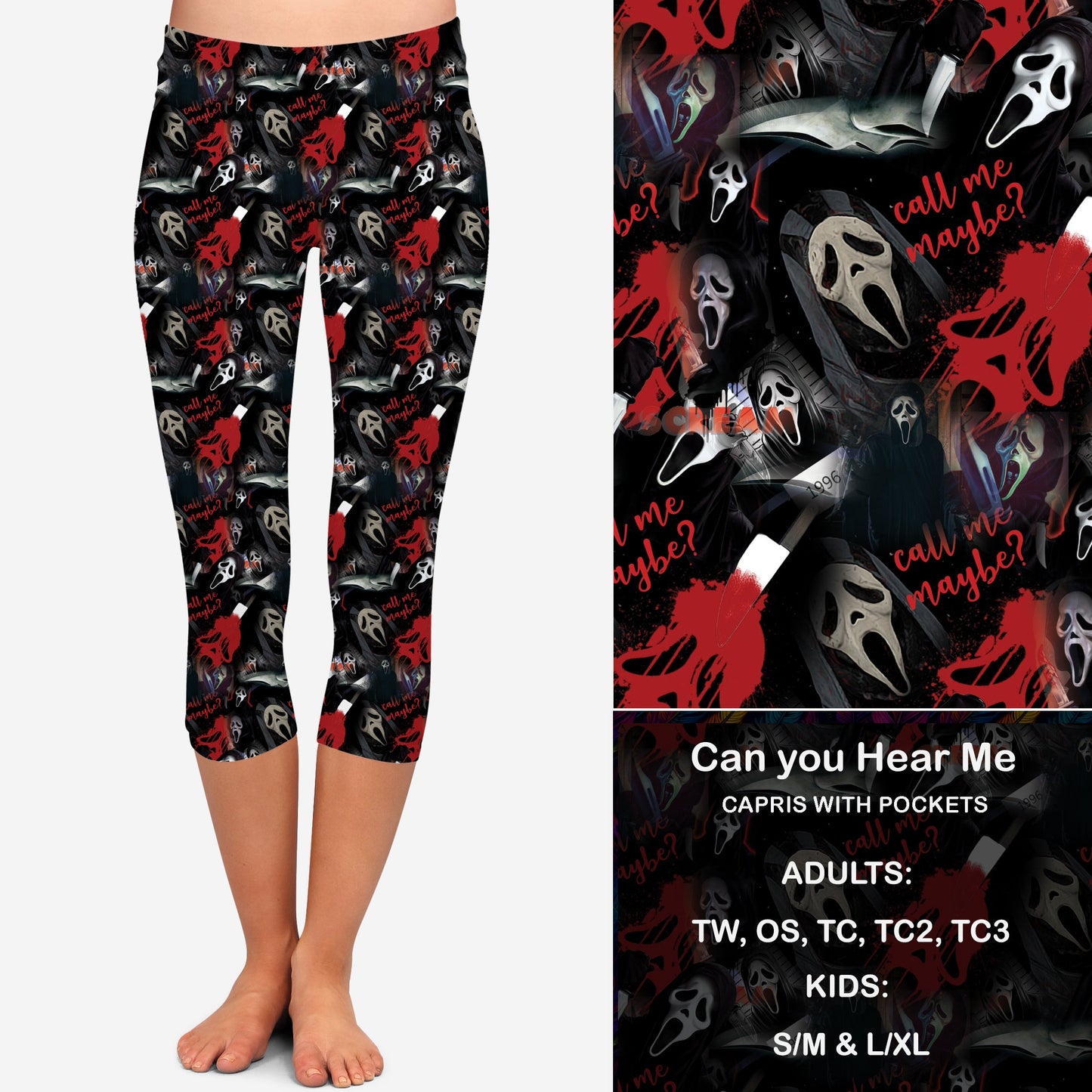 Can You Hear Me Leggings & Capris with Pockets KIDS Preorder Closes 6/14 eta Late July