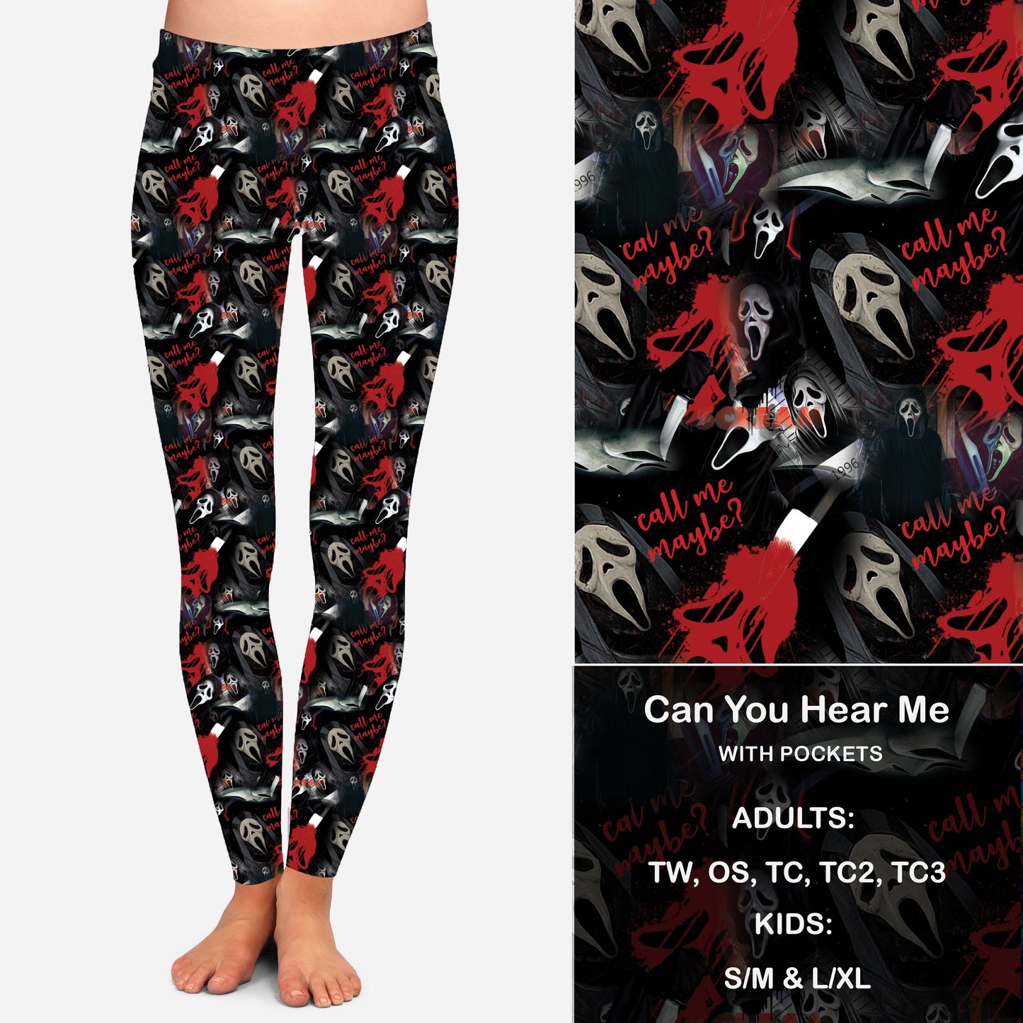 Can You Hear Me - Full Leggings with Pockets