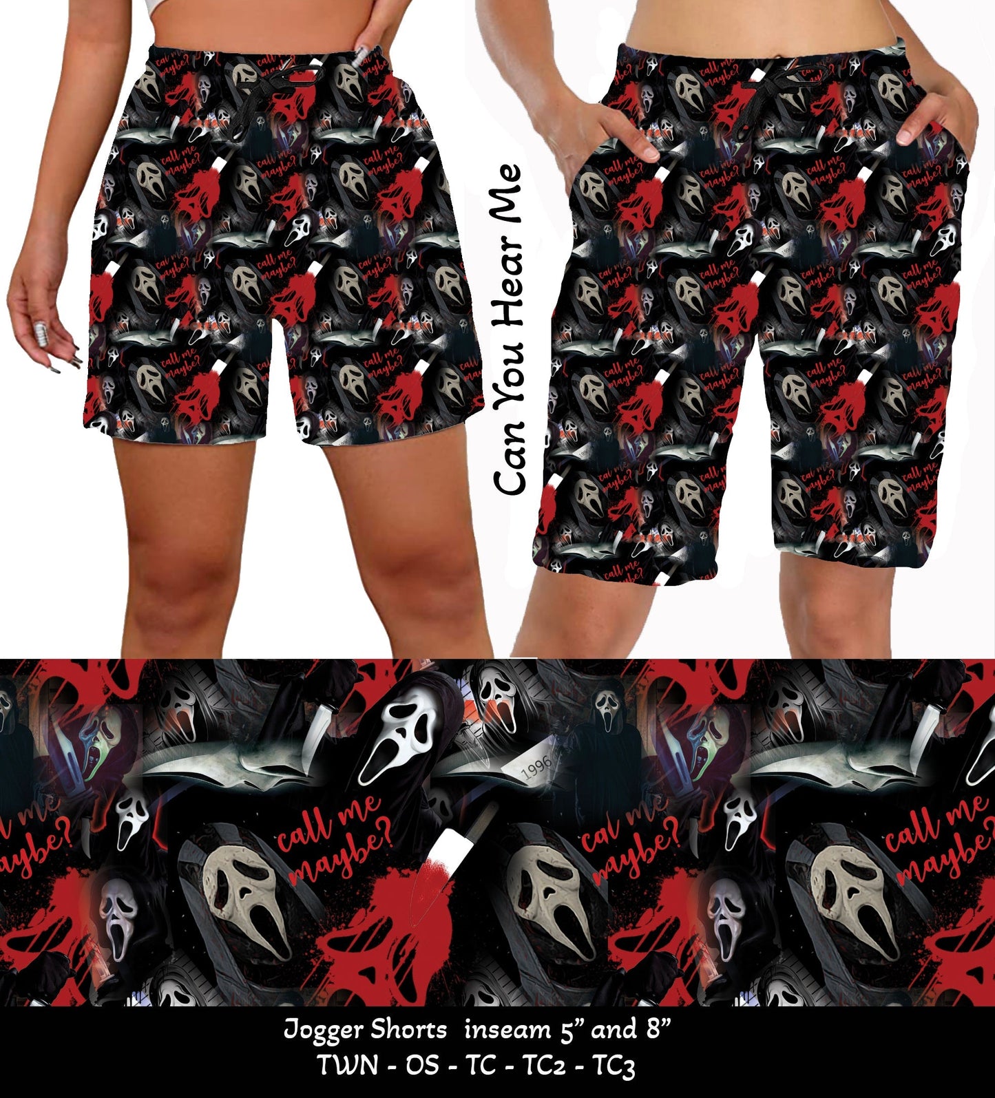 Can You Hear Me now Jogger Shorts