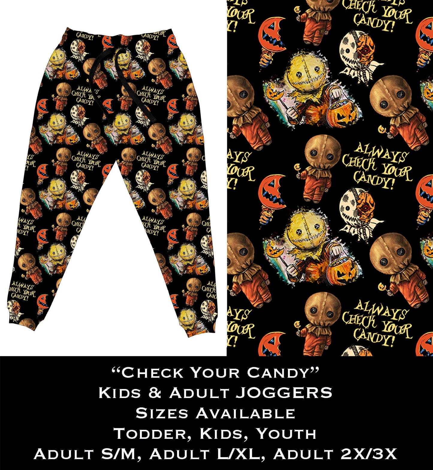 Check Your Candy - Full & Capri Joggers