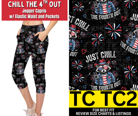 Chill The 4th Out Jogger Capri