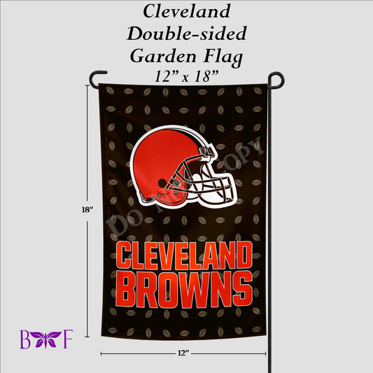 Cleveland garden flag