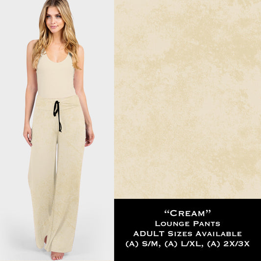 Cream *Color Collection* - Lounge Pants