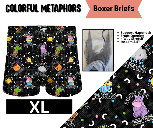 Colorful Metaphors Boxer Briefs