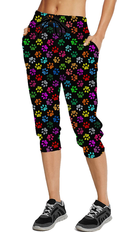 Colorful Paws - Full & Capri Joggers