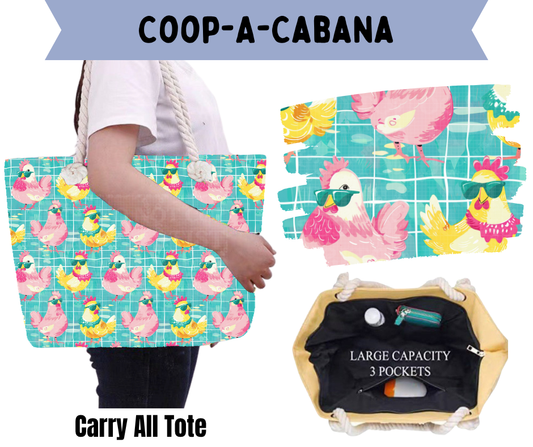 Coop-A-Cabana Carry All Tote