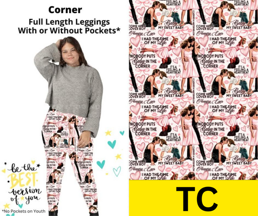 Corner Full Length Leggings w/ Pockets