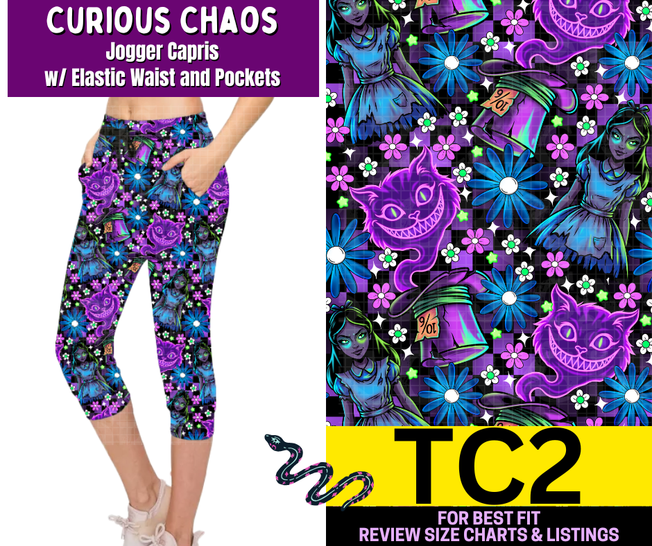Curious Chaos Jogger Capri