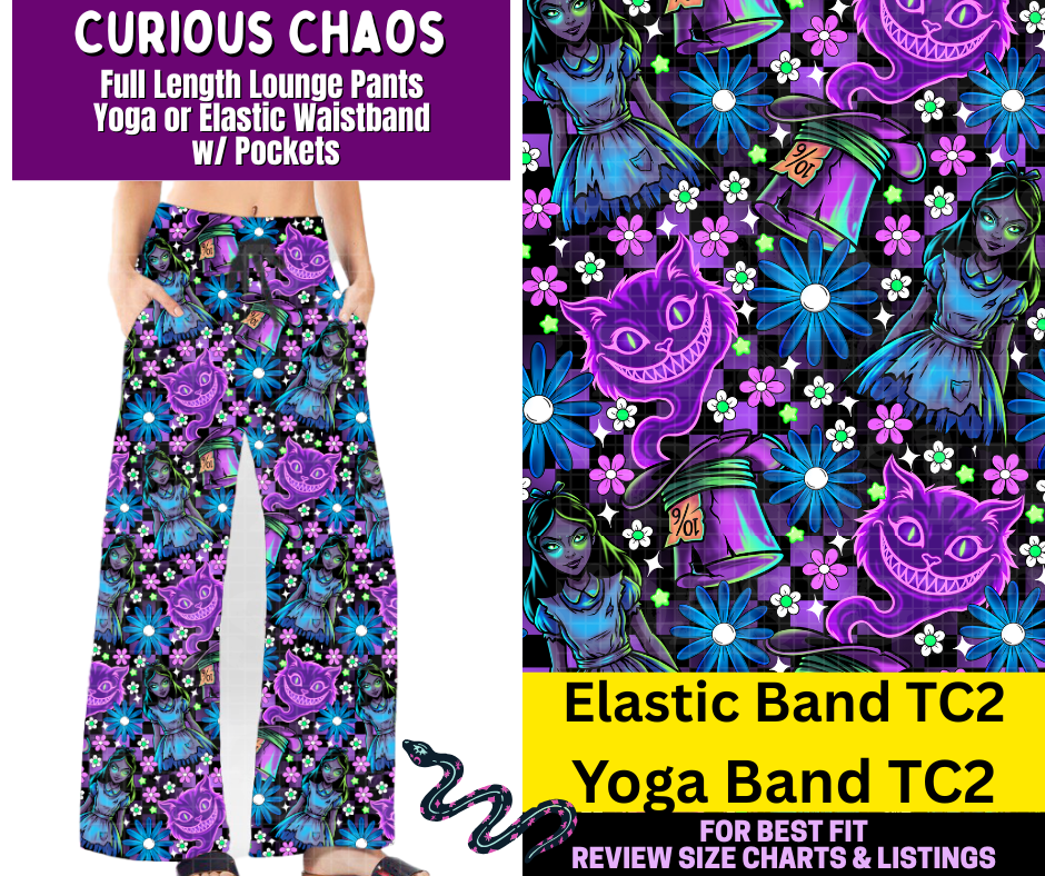 Curious Chaos Full Length Lounge Pants