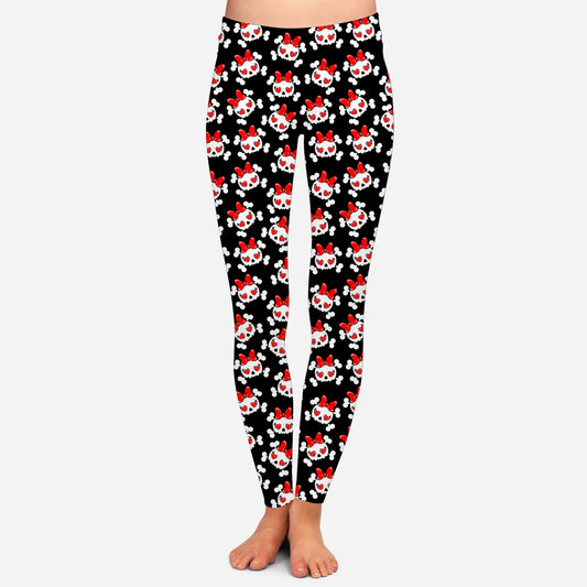 Cute Heart Skulls - Leggings