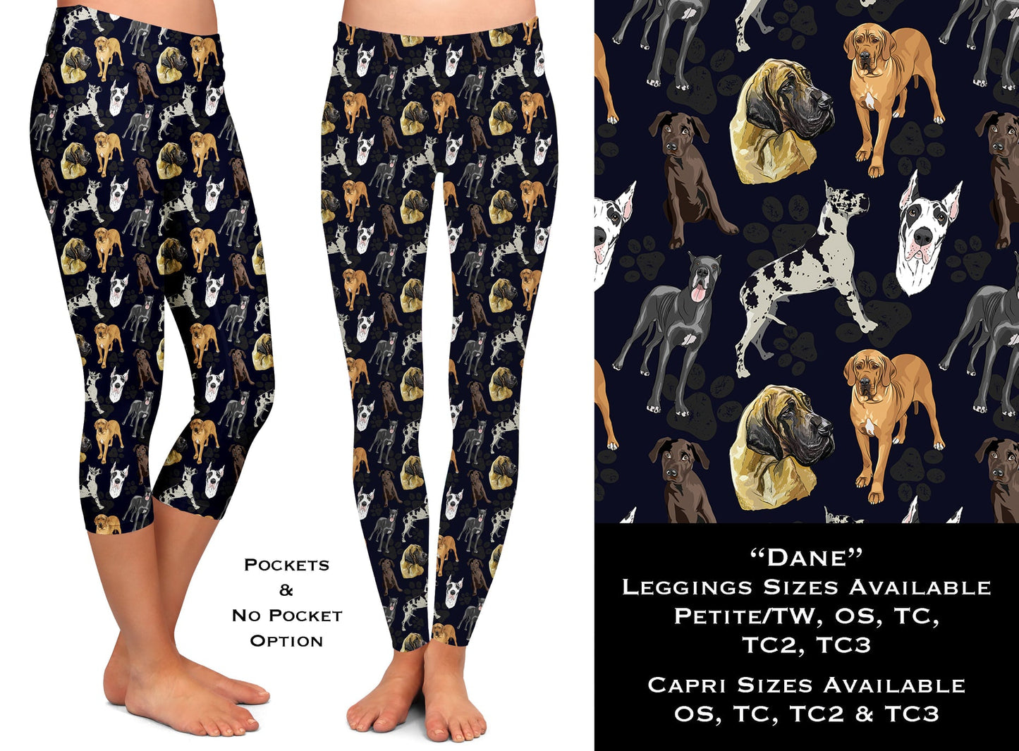 Dane - Leggings & Capris with Pockets