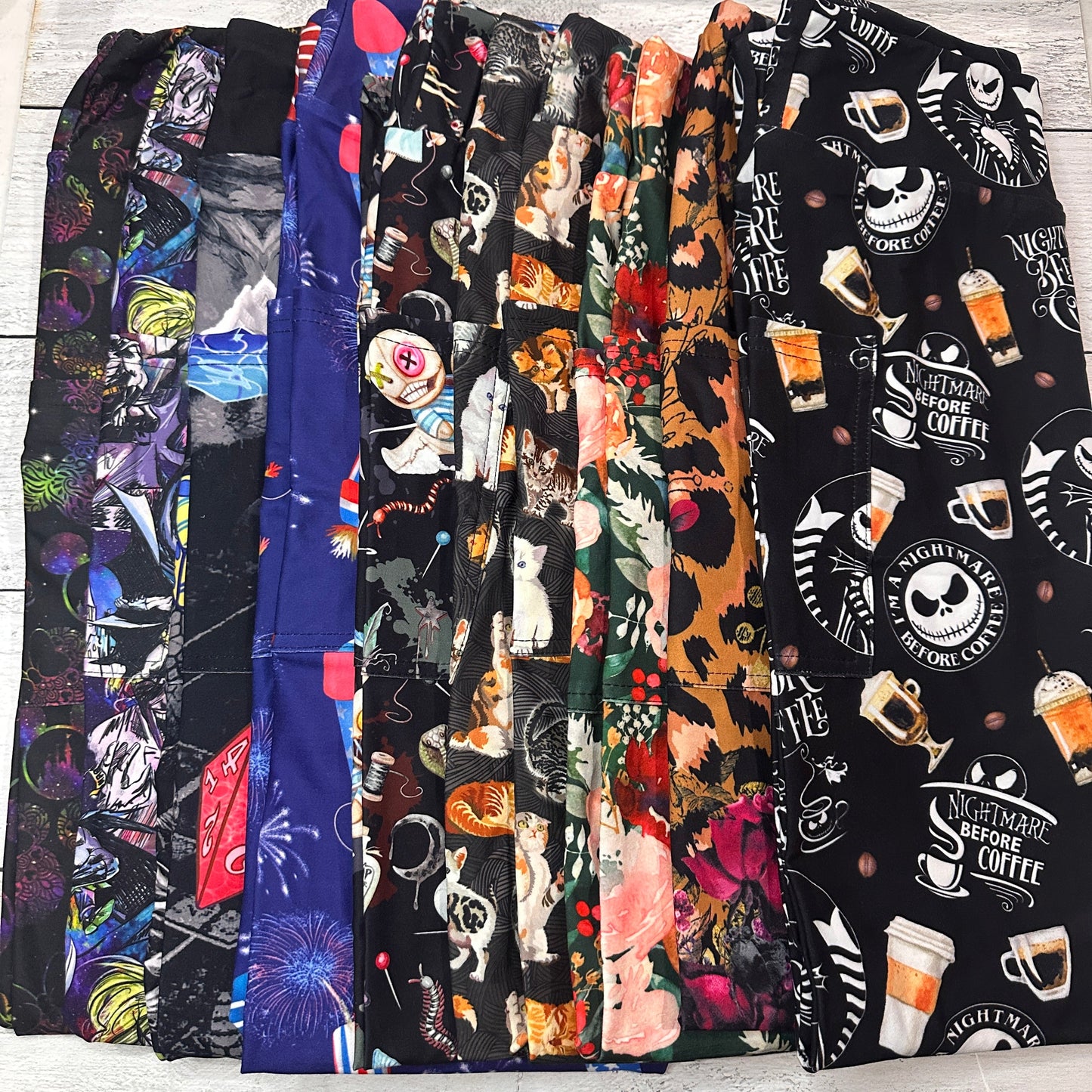 OS - Adult Leggings with Pockets Bundle - 21