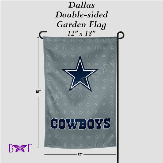 Dallas garden flag