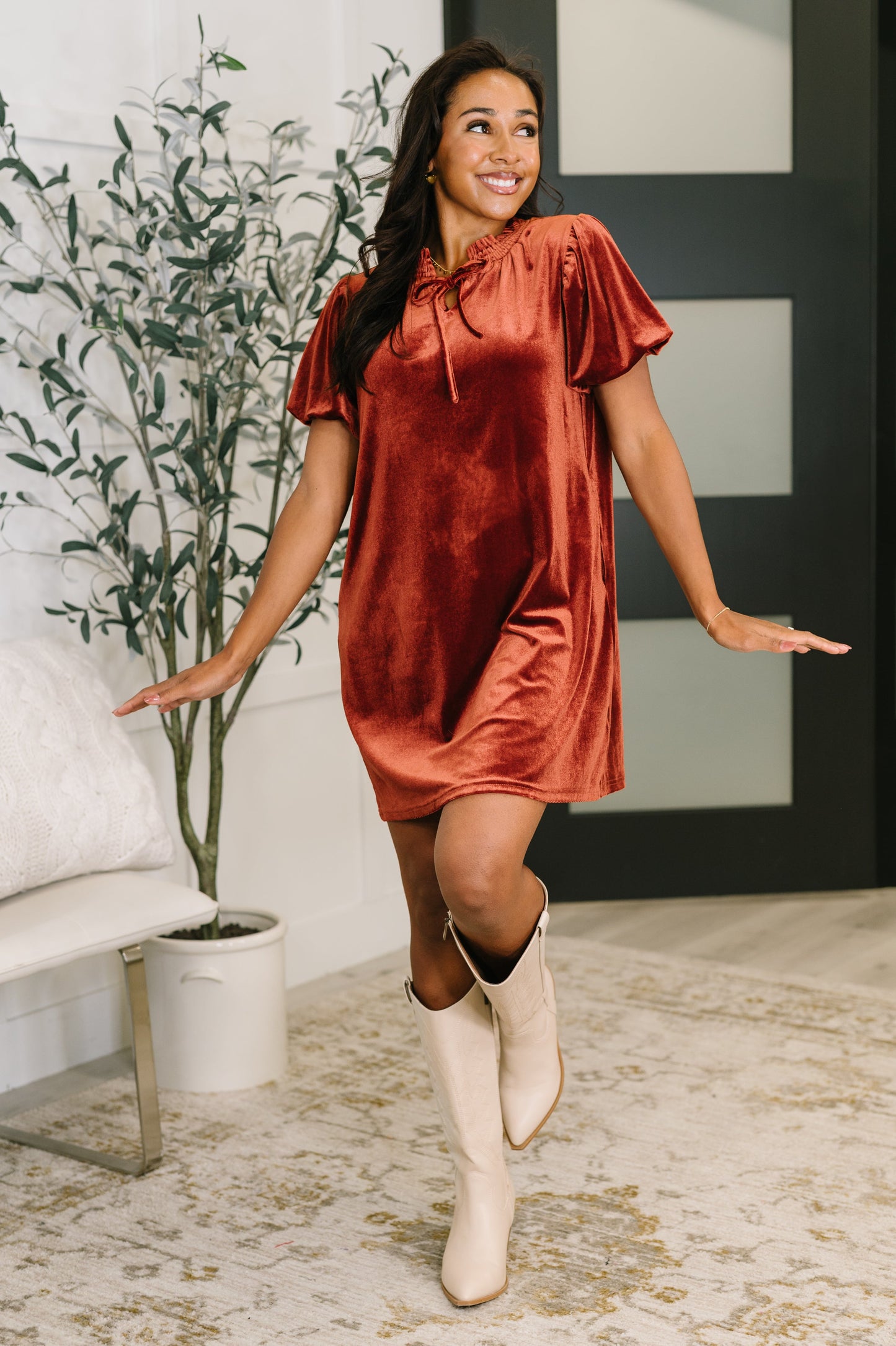 Damsel in This Velvet Dress