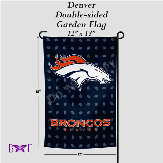 Denver garden flag