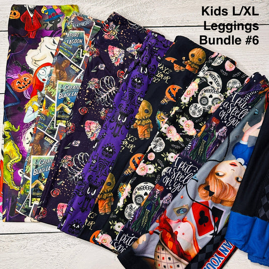 Kids L/XL Leggings Bundle - 6