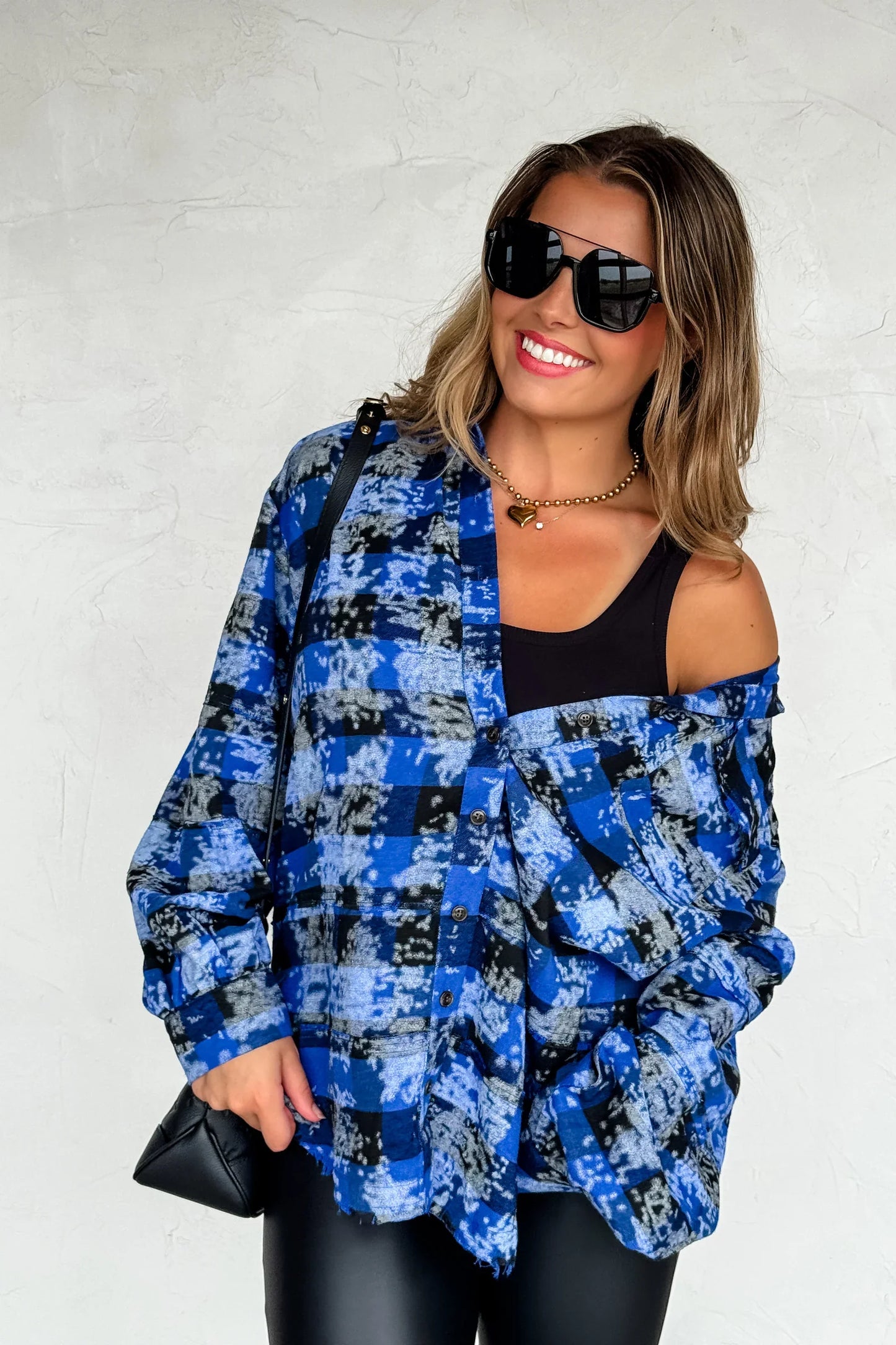 PREORDER: Juniper Bleached Plaid Top