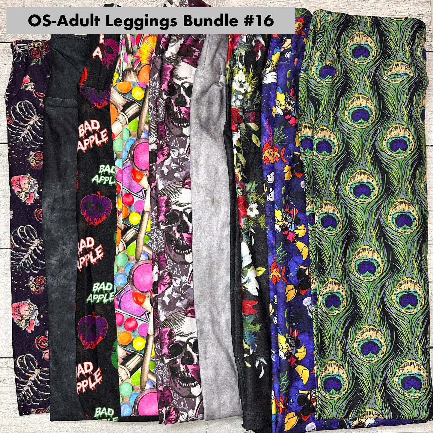OS - Adult Leggings Bundle - 16