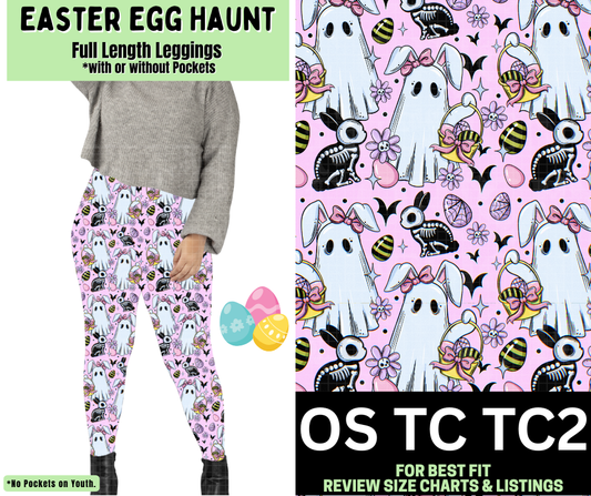 Easter Egg Haunt Full Length Leggings w/ Pockets