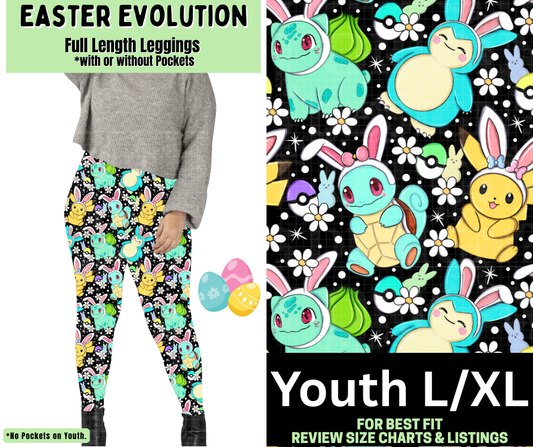 Easter Evolution Full Length Leggings w/ Pockets