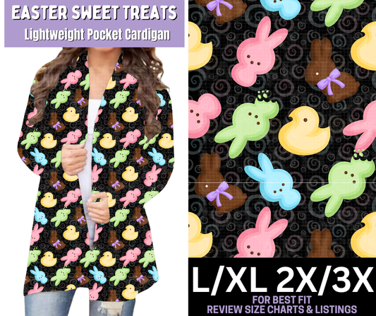 Easter Sweet Treats Pocket Cardigan