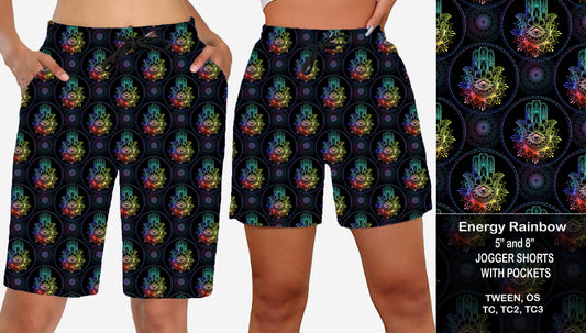 ENERGY RAINBOW - Jogger Shorts Preorder Closes  7/28