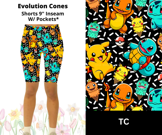 Evolution Cones Jamaica Shorts w/ Pockets