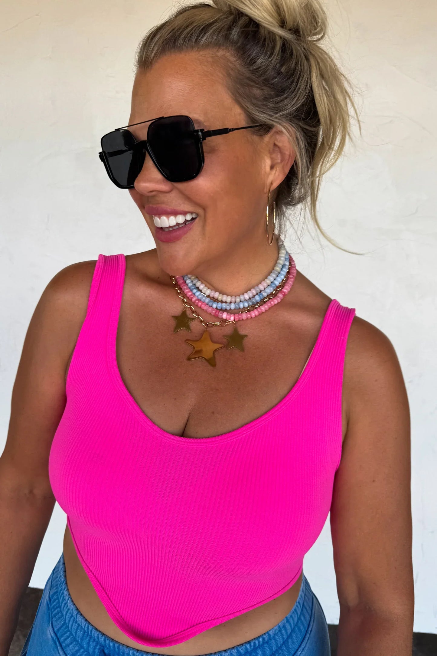 PREORDER: Summer Bead Stone Necklace