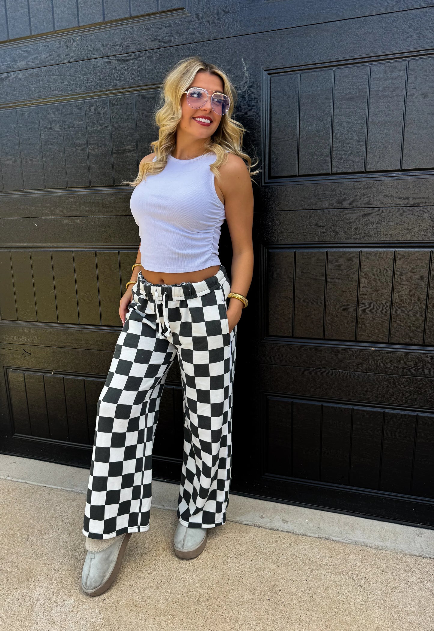 PREORDER: Girly Girl Wide Leg Joggers in Three Colors