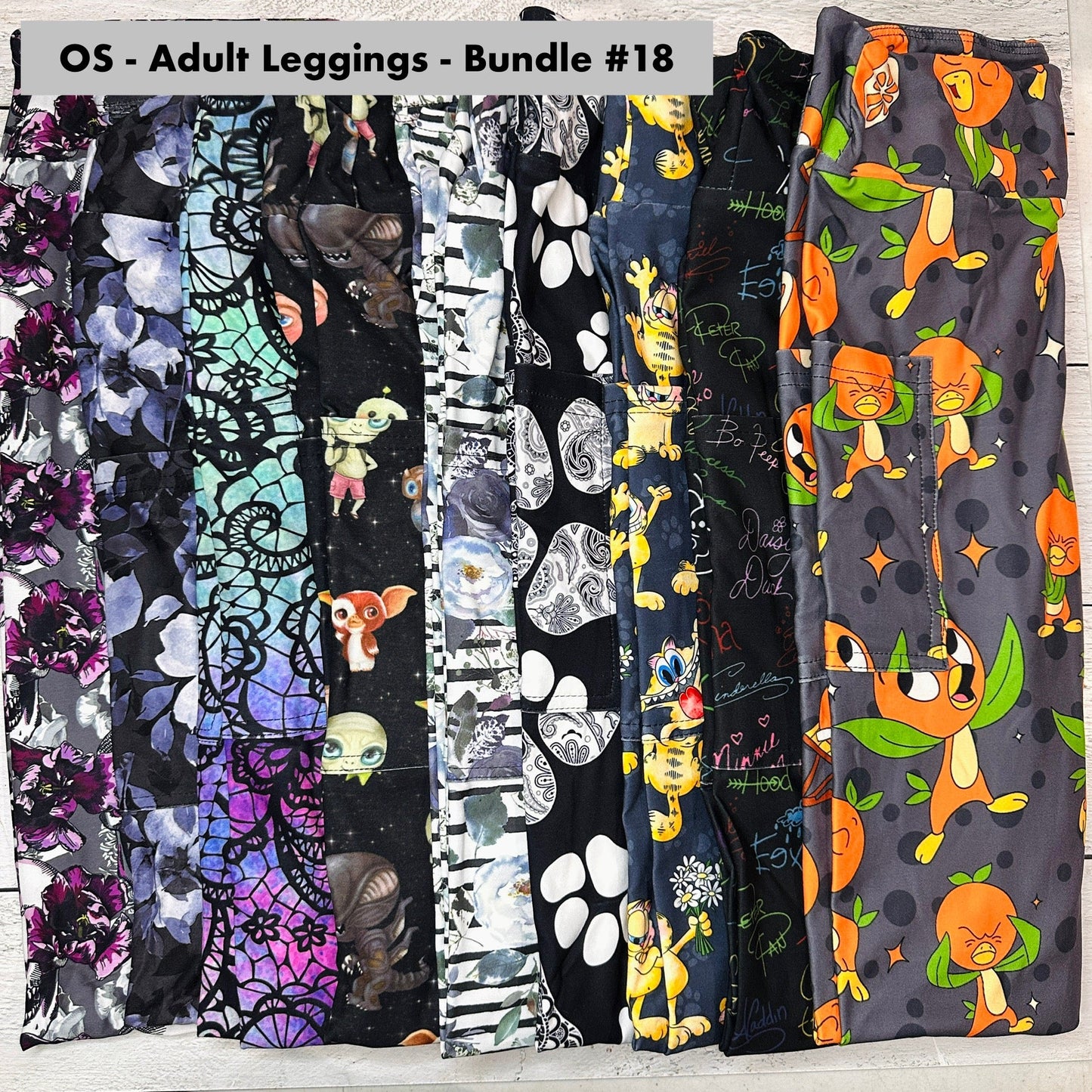 OS - Adult Leggings Bundle - 18