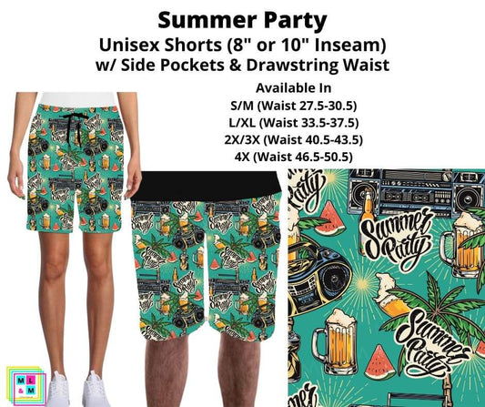 Summer Party Unisex Shorts