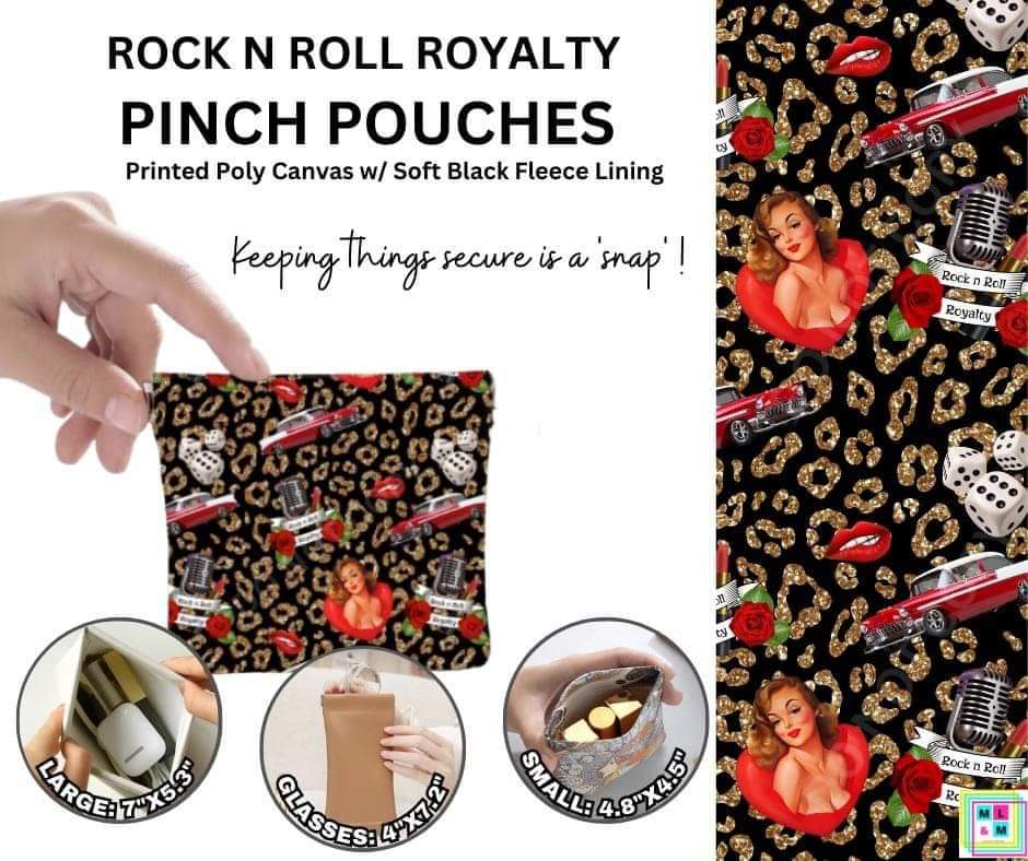 Royally Cute Ferrets Pinch Pouches in 3 Sizes