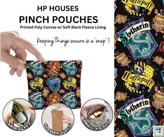 HP Houses Pinch Pouches in 3 Sizes