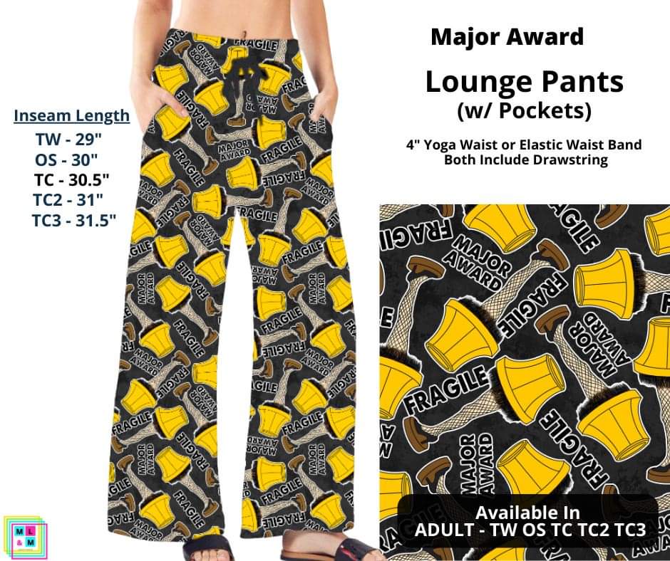 Major Award Full Length Lounge Pants