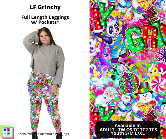 LF Grinchy Full Length Leggings w/ Pockets