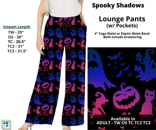 Spooky Shadows Full Length Lounge Pants