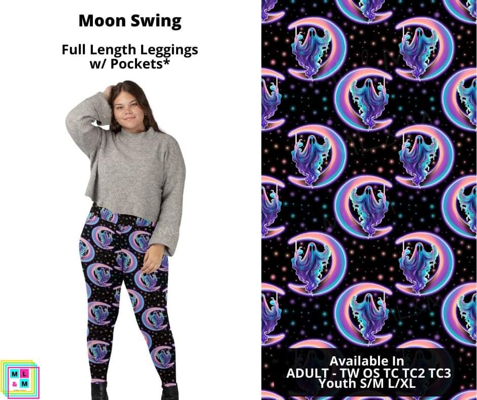 Moon Swing Full Length Leggings w/ Pockets