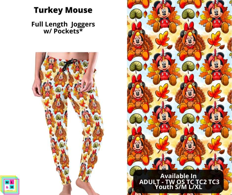 Turkey Mouse Joggers