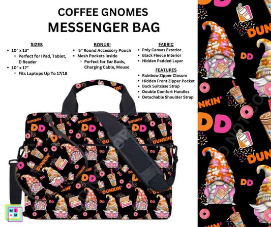 Coffee Gnomes Messenger Bag