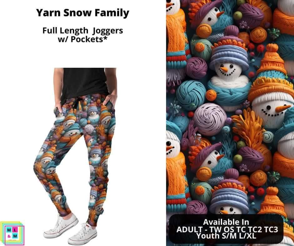 Yarn Snow Family Joggers