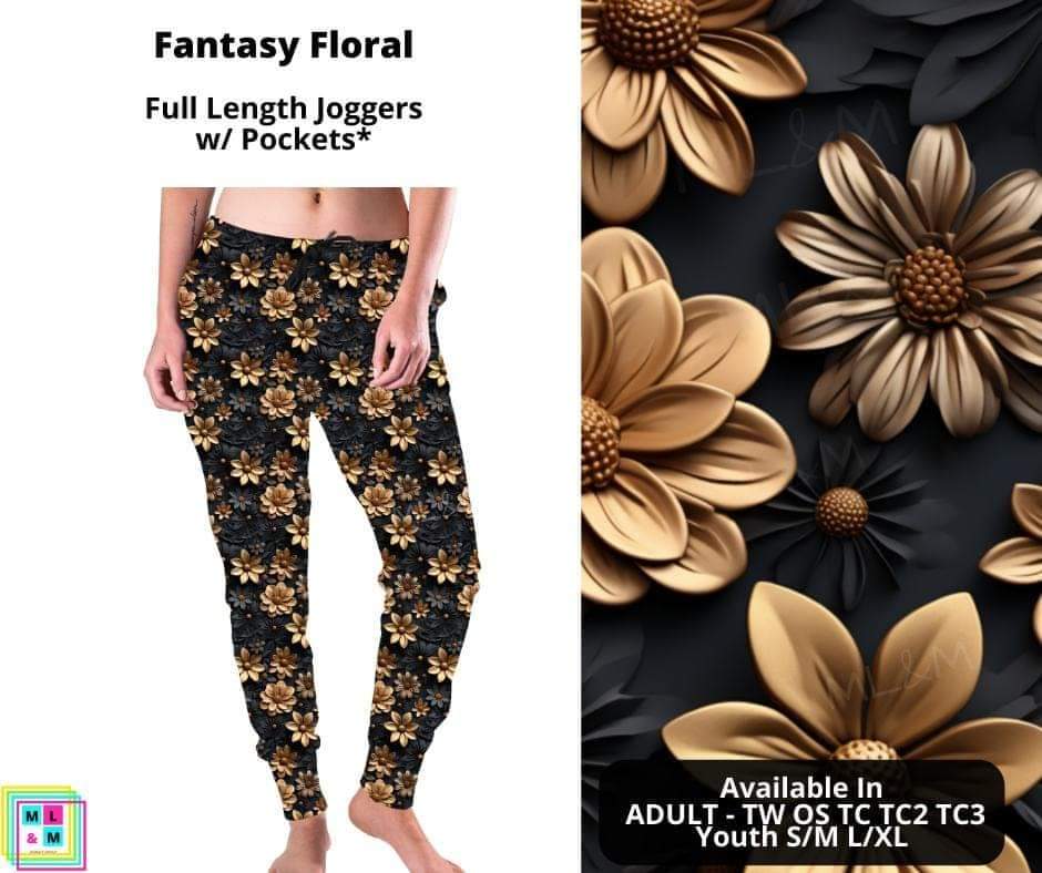 Fantasy Floral Joggers