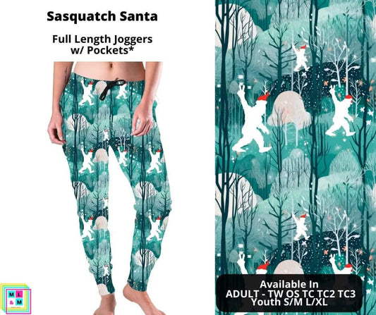 Sasquatch Santa Joggers