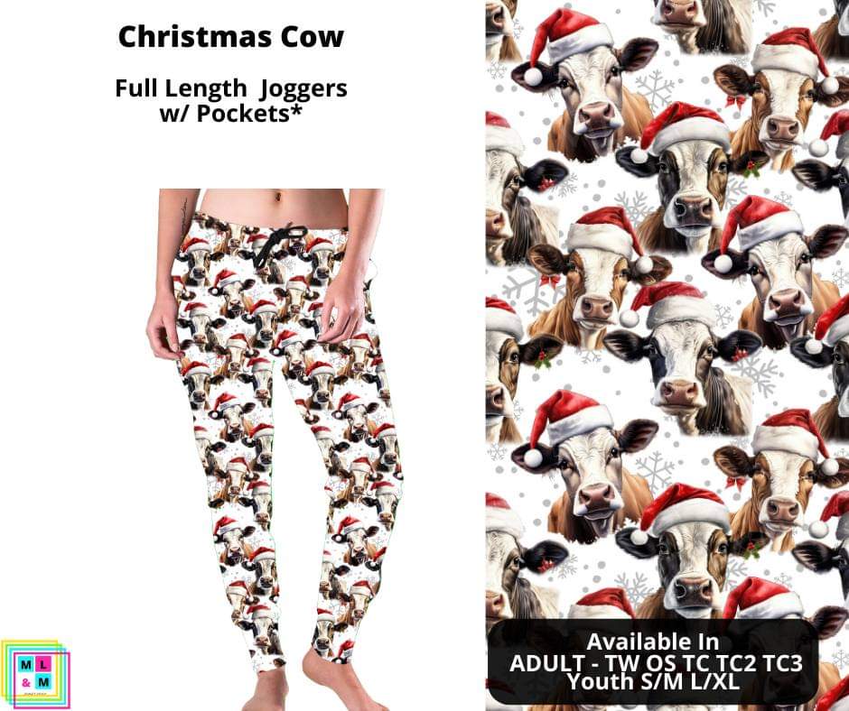 Christmas Cows Joggers