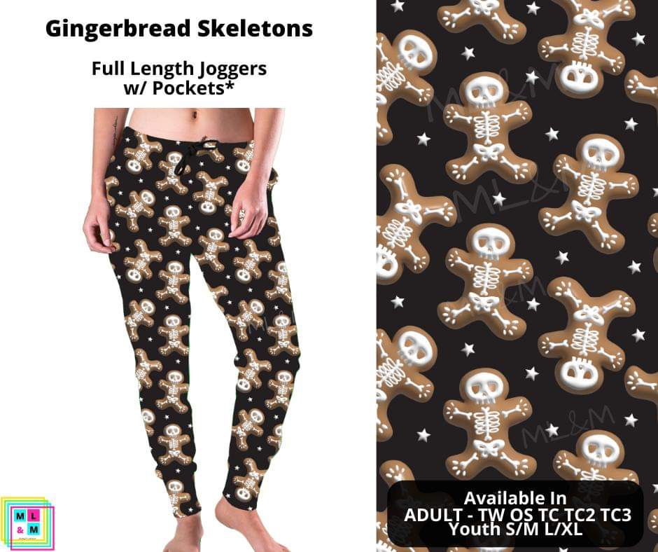 Gingerbread Skeletons Joggers